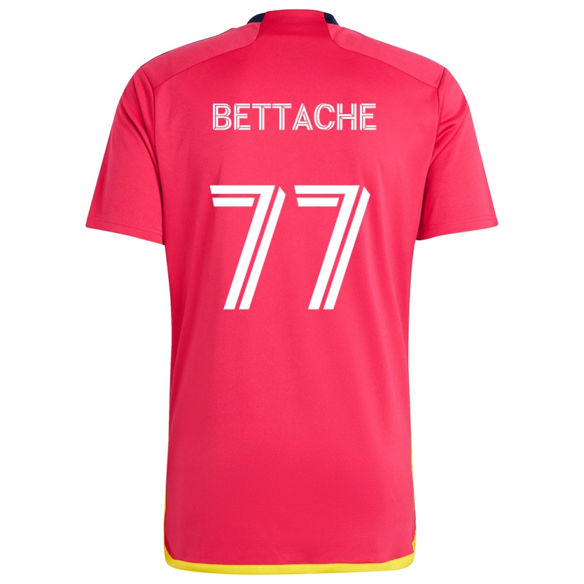 Dames Faysal Bettache #77 Rood Blauw Thuisshirt Thuistenue 2024/25 T-Shirt