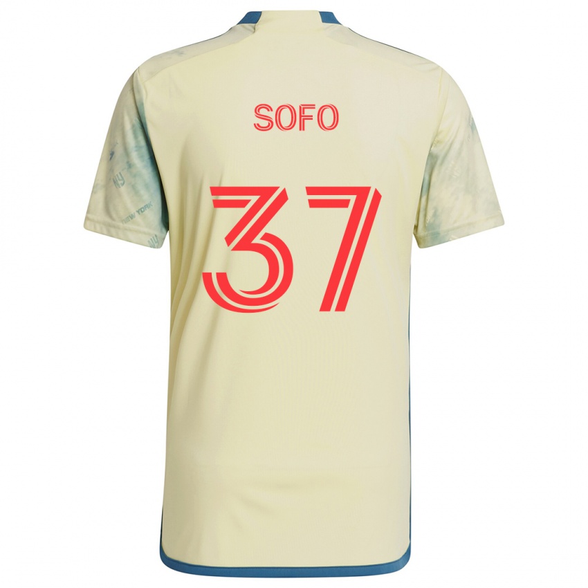 Dames Mohammed Sofo #37 Geel Rood Blauw Thuisshirt Thuistenue 2024/25 T-Shirt