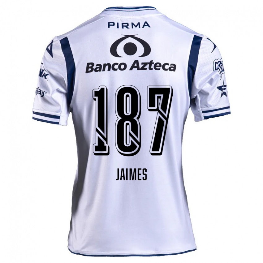 Dames Tristhan Jaimes #187 Wit Marineblauw Thuisshirt Thuistenue 2024/25 T-Shirt