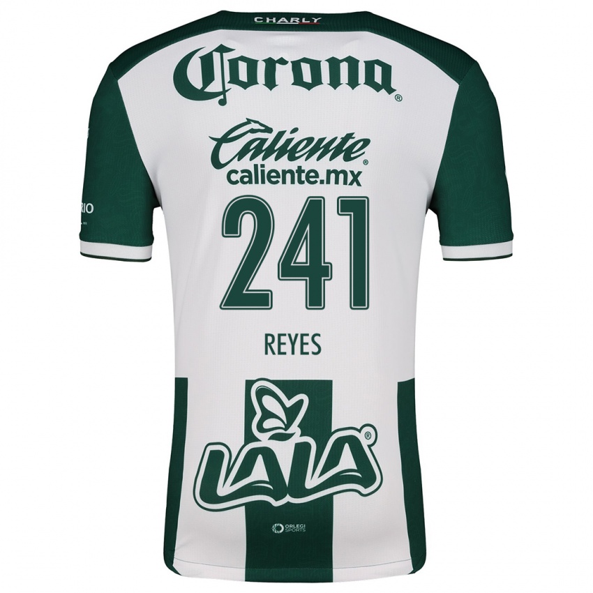 Dames Julio Reyes #241 Groen Wit Thuisshirt Thuistenue 2024/25 T-Shirt