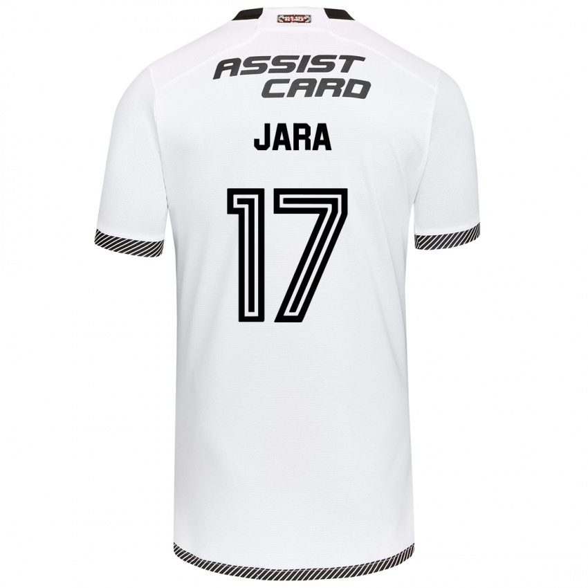 Dames Ignacio Jara #17 Wit Zwart Thuisshirt Thuistenue 2024/25 T-Shirt