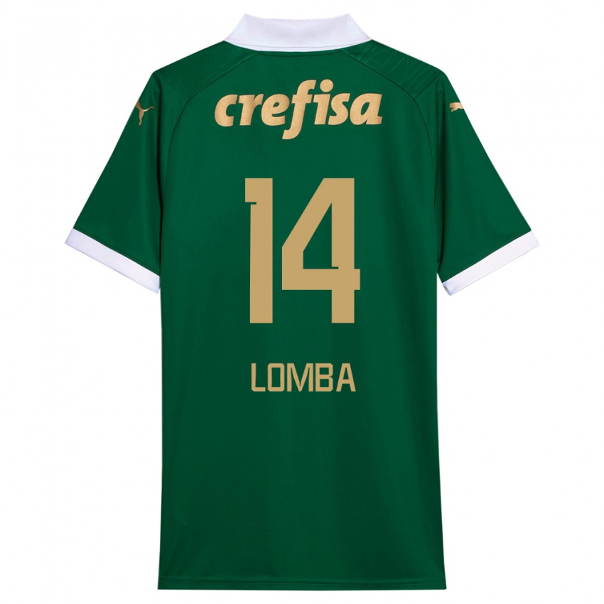 Dames Marcelo Lomba #14 Groen Wit Thuisshirt Thuistenue 2024/25 T-Shirt