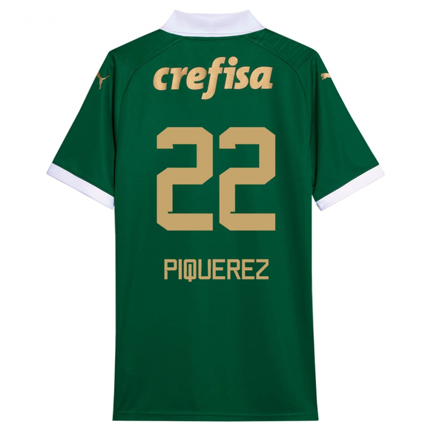 Dames Joaquin Piquerez #22 Groen Wit Thuisshirt Thuistenue 2024/25 T-Shirt