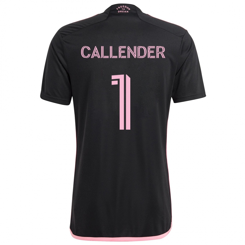 Dames Drake Callender #1 Zwart Uitshirt Uittenue 2024/25 T-Shirt