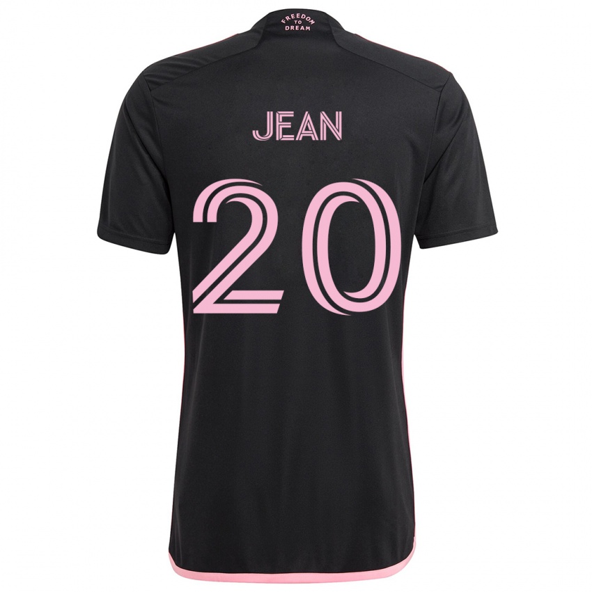 Dames Corentin Jean #20 Zwart Uitshirt Uittenue 2024/25 T-Shirt