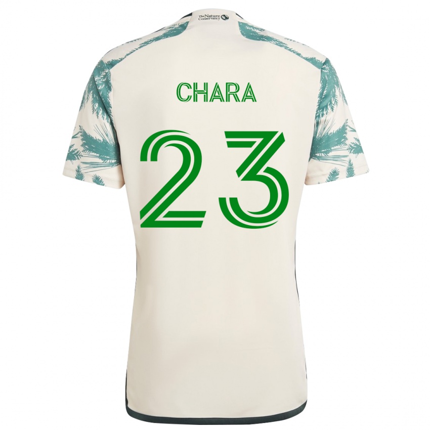 Dames Yimmi Chará #23 Beigebruin Uitshirt Uittenue 2024/25 T-Shirt