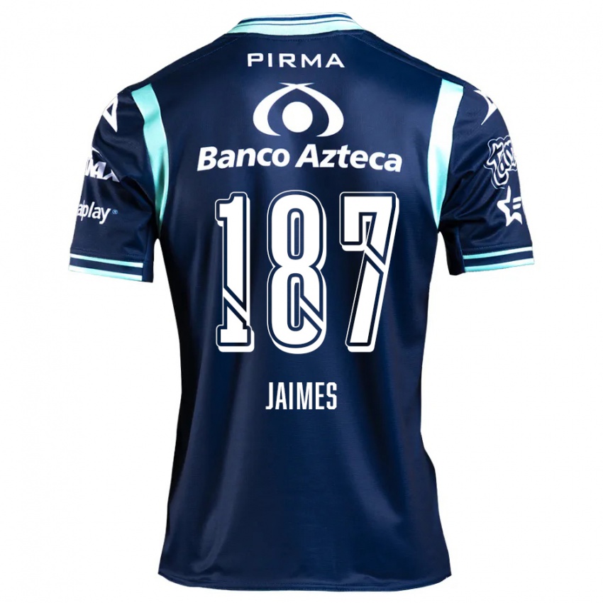 Dames Tristhan Jaimes #187 Marineblauw Uitshirt Uittenue 2024/25 T-Shirt