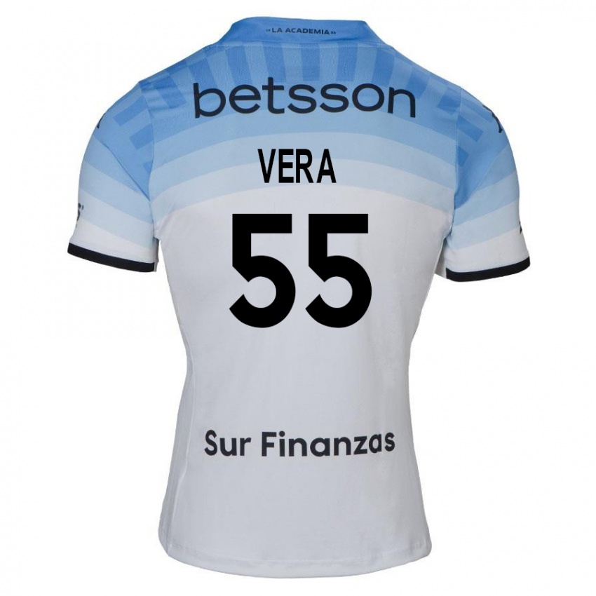 Dames Santino Vera #55 Wit Blauw Zwart Uitshirt Uittenue 2024/25 T-Shirt