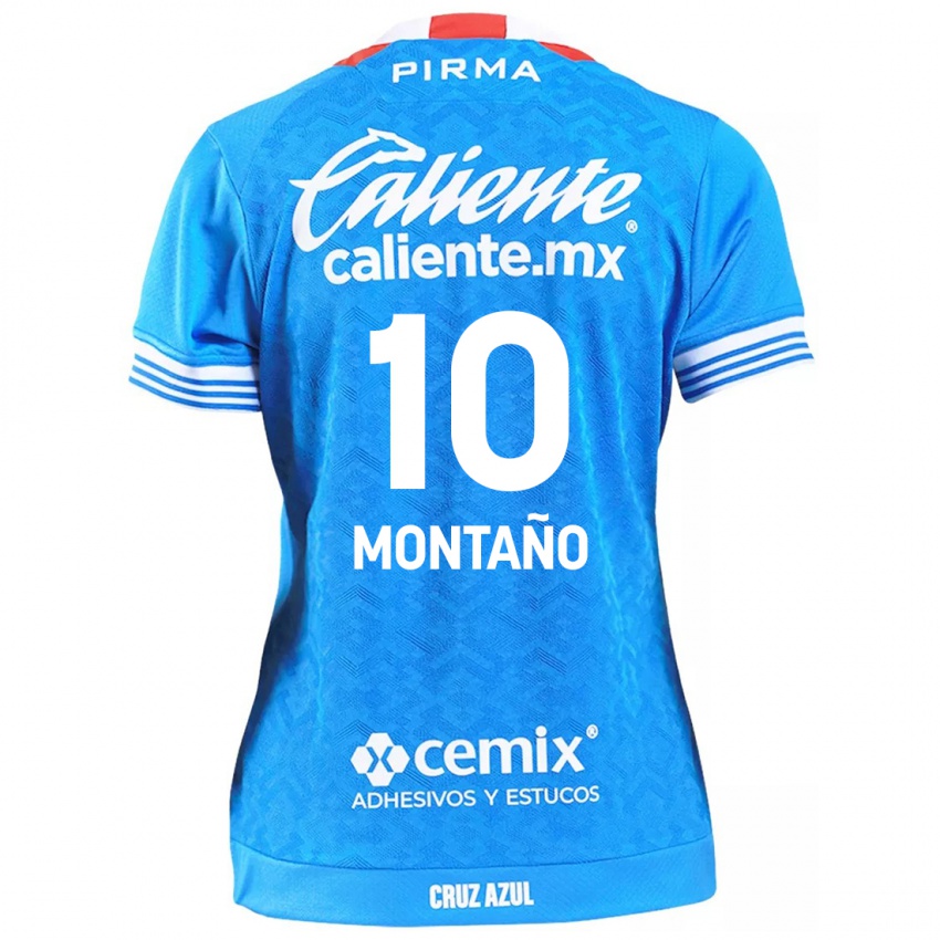 Kinderen Andrés Montaño #10 Hemelsblauw Thuisshirt Thuistenue 2024/25 T-Shirt