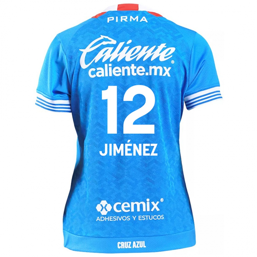 Kinderen Luis Jiménez #12 Hemelsblauw Thuisshirt Thuistenue 2024/25 T-Shirt