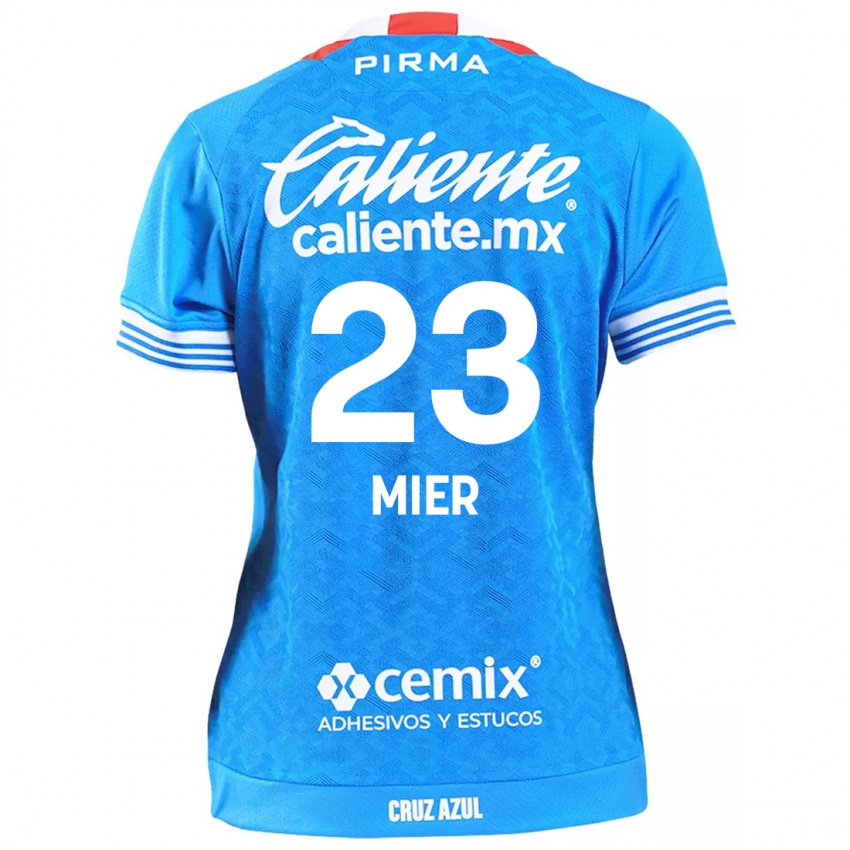 Kinderen Kevin Mier #23 Hemelsblauw Thuisshirt Thuistenue 2024/25 T-Shirt