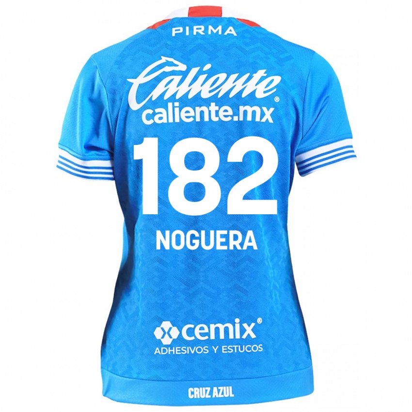 Kinderen Heldrich Noguera #182 Hemelsblauw Thuisshirt Thuistenue 2024/25 T-Shirt