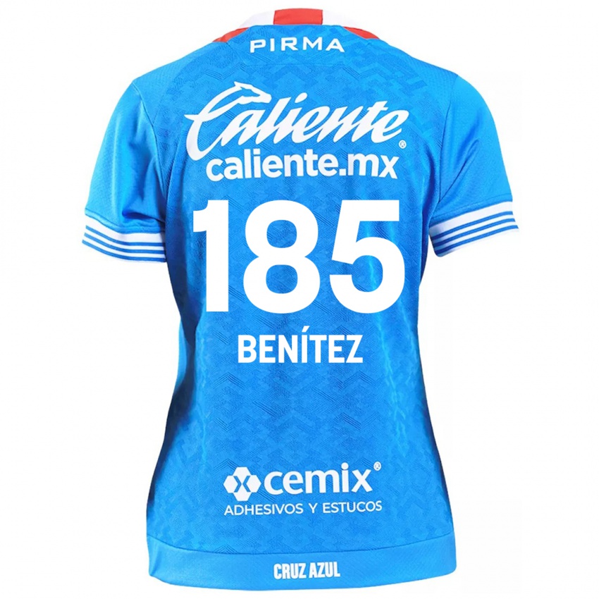 Kinderen Cristopher Benitez #185 Hemelsblauw Thuisshirt Thuistenue 2024/25 T-Shirt