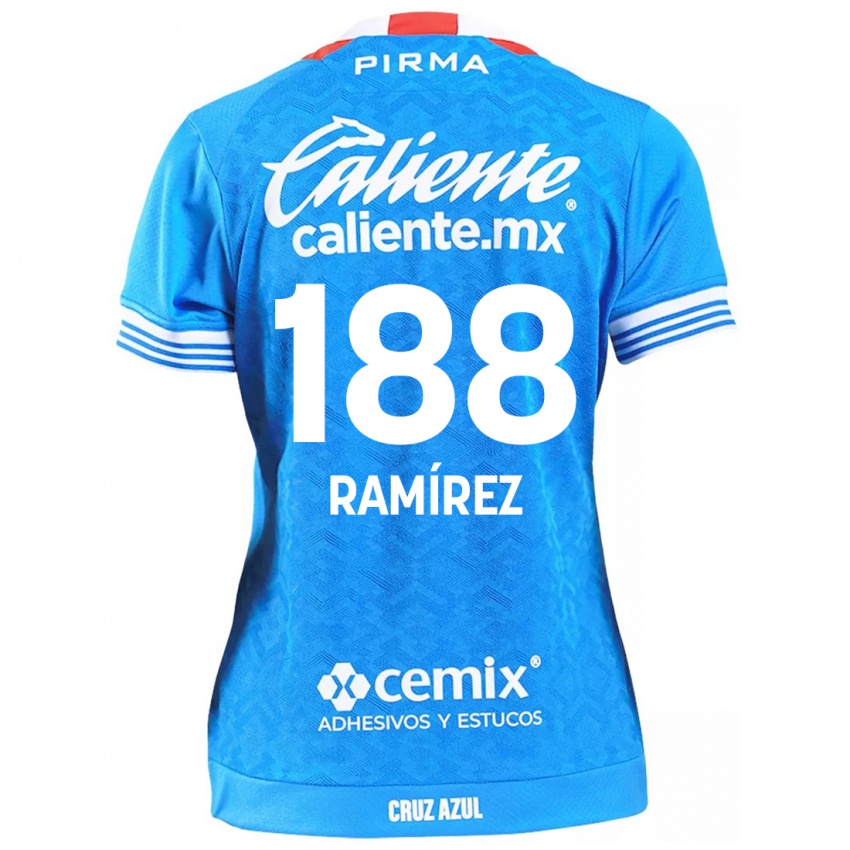 Kinderen Diego Ramírez #188 Hemelsblauw Thuisshirt Thuistenue 2024/25 T-Shirt