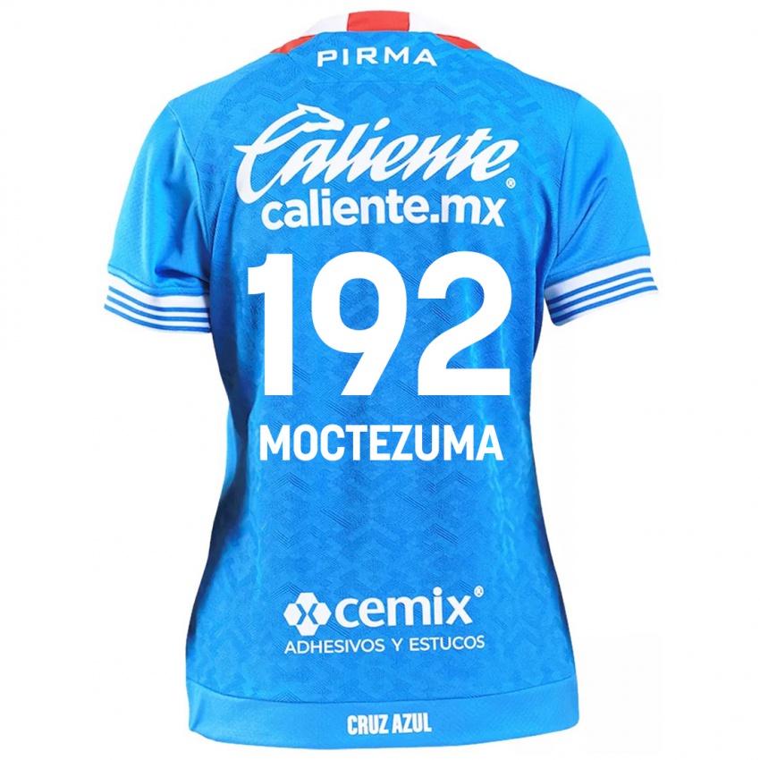 Kinderen Brayan Moctezuma #192 Hemelsblauw Thuisshirt Thuistenue 2024/25 T-Shirt