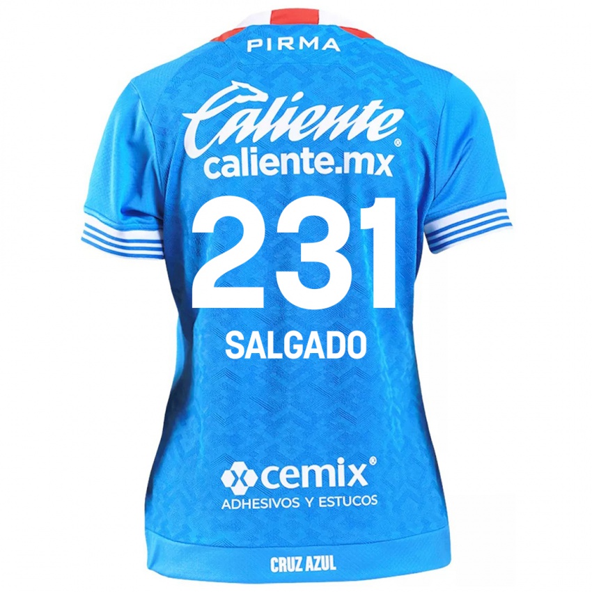 Kinderen Bruno Salgado #231 Hemelsblauw Thuisshirt Thuistenue 2024/25 T-Shirt