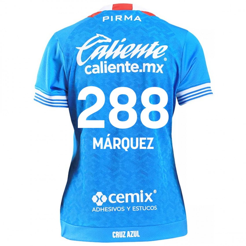 Kinderen Víctor Márquez #288 Hemelsblauw Thuisshirt Thuistenue 2024/25 T-Shirt