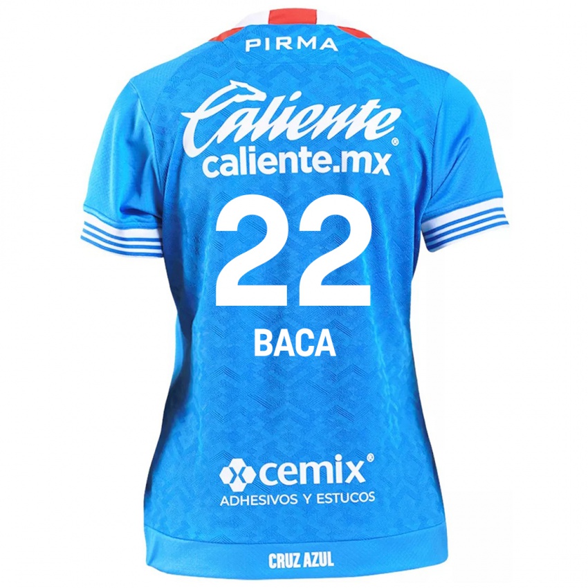 Kinderen Rafael Baca #22 Hemelsblauw Thuisshirt Thuistenue 2024/25 T-Shirt