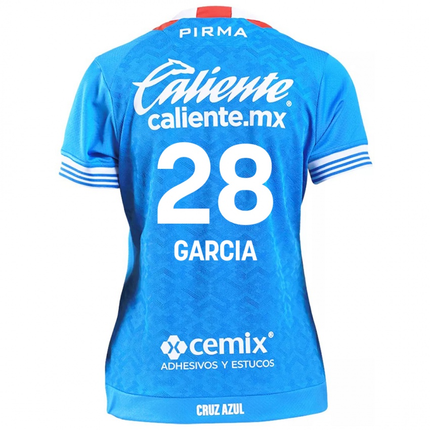 Kinderen Ana Garcia #28 Hemelsblauw Thuisshirt Thuistenue 2024/25 T-Shirt