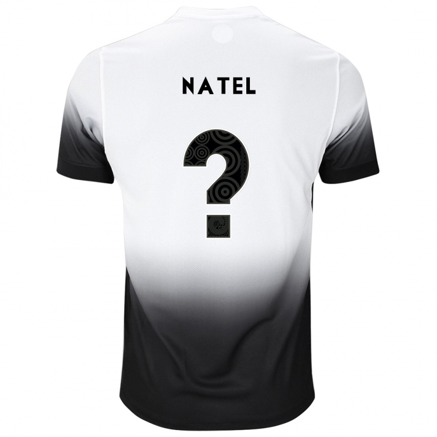 Kinderen Leo Natel #0 Wit Zwart Thuisshirt Thuistenue 2024/25 T-Shirt