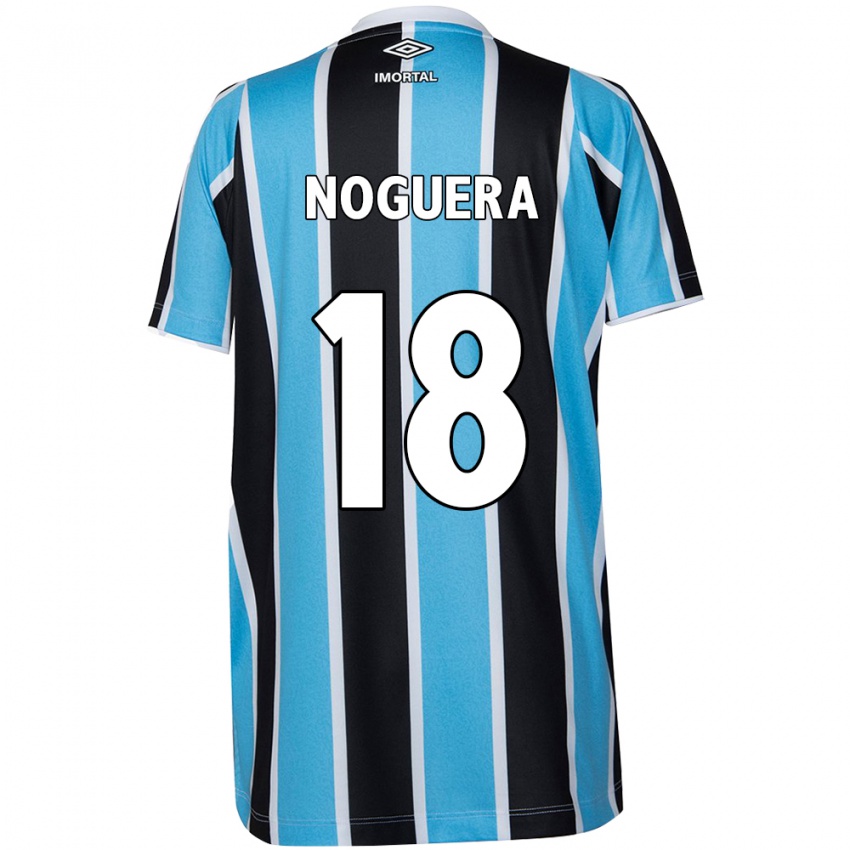 Kinderen Freddy Noguera #18 Blauw Zwart Wit Thuisshirt Thuistenue 2024/25 T-Shirt