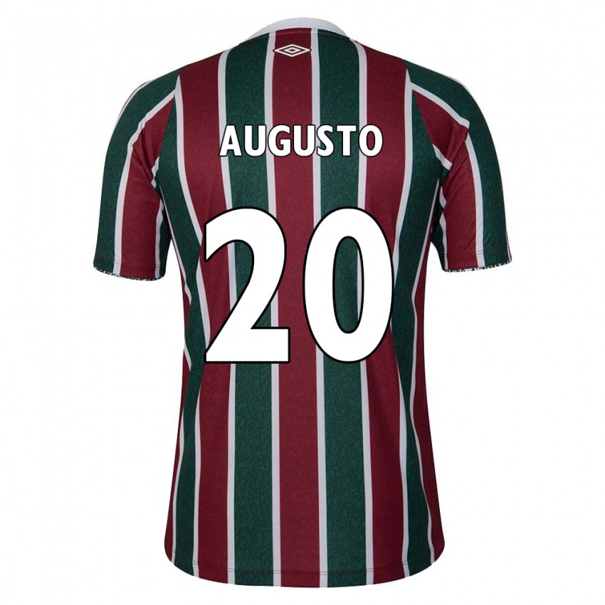 Kinderen Renato Augusto #20 Groen Kastanjebruin Wit Thuisshirt Thuistenue 2024/25 T-Shirt