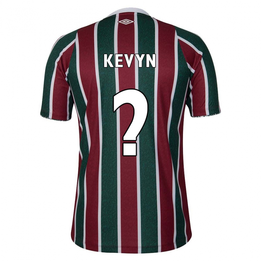 Kinderen Kevyn #0 Groen Kastanjebruin Wit Thuisshirt Thuistenue 2024/25 T-Shirt