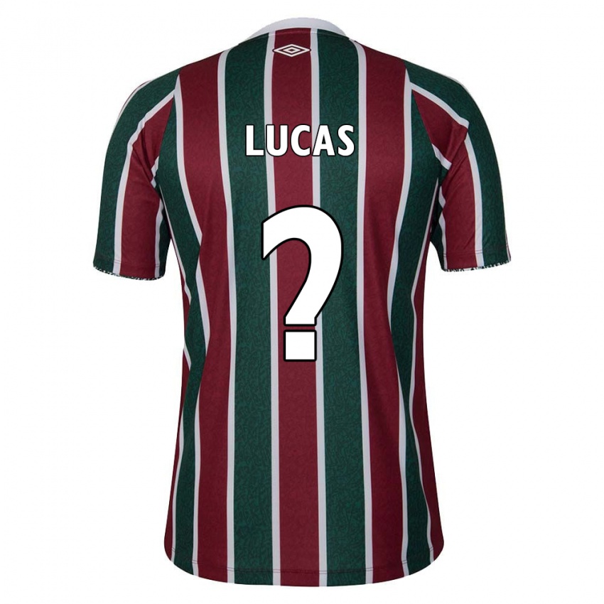 Kinderen Crysthyan Lucas #0 Groen Kastanjebruin Wit Thuisshirt Thuistenue 2024/25 T-Shirt