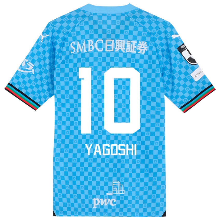 Kinderen Mikito Yagoshi #10 Azuur Blauw Thuisshirt Thuistenue 2024/25 T-Shirt