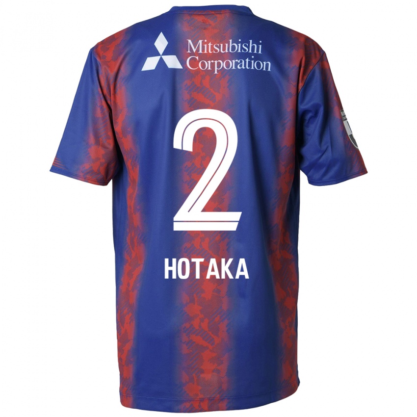 Kinderen Hotaka Nakamura #2 Blauw Rood Thuisshirt Thuistenue 2024/25 T-Shirt