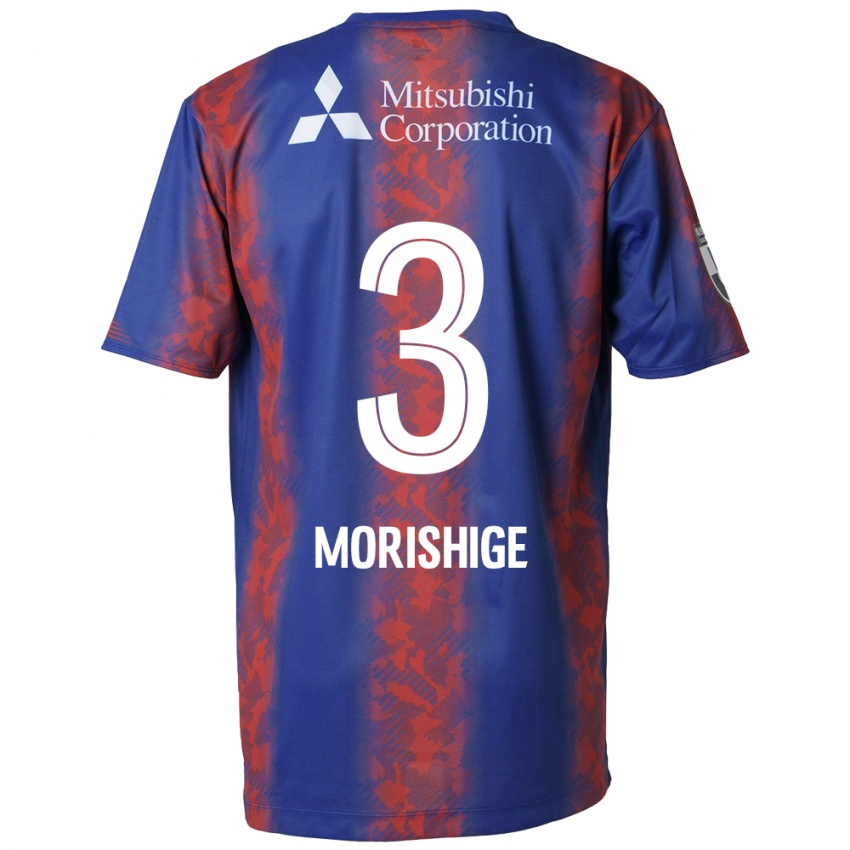 Kinderen Masato Morishige #3 Blauw Rood Thuisshirt Thuistenue 2024/25 T-Shirt