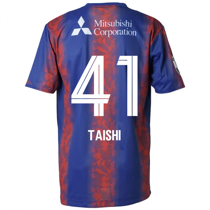 Kinderen Taishi Brandon Nozawa #41 Blauw Rood Thuisshirt Thuistenue 2024/25 T-Shirt