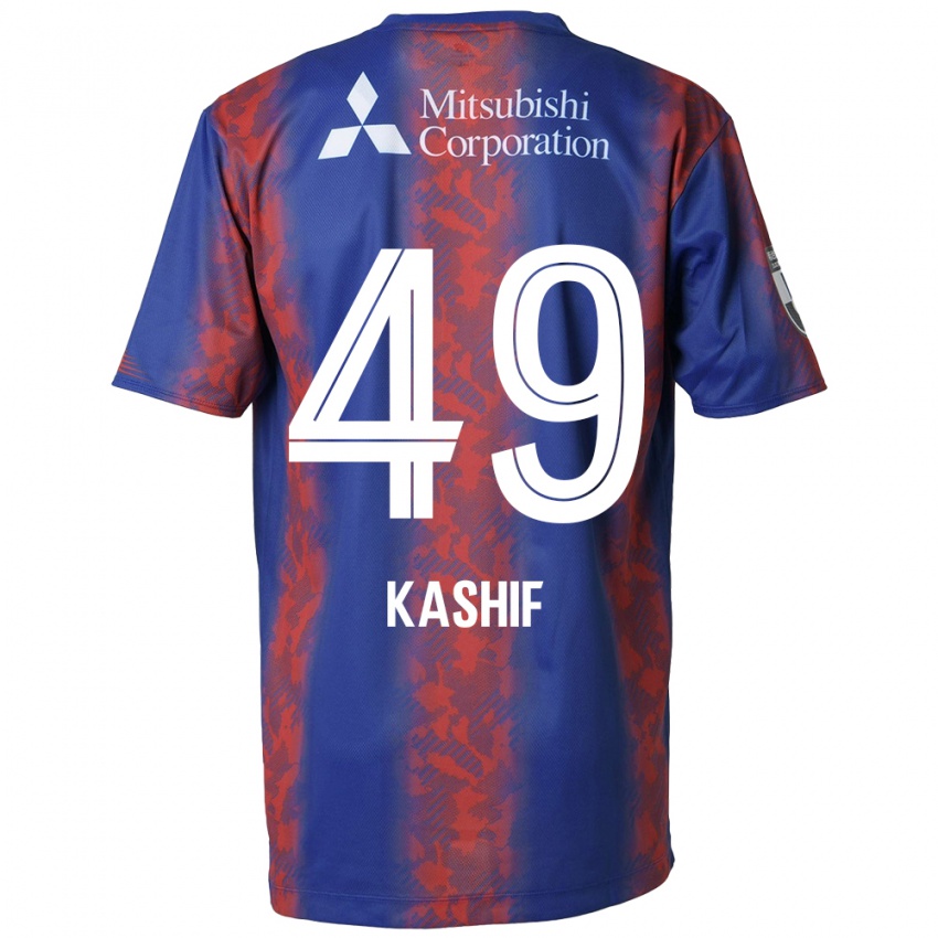 Kinderen Kashif Bangnagande #49 Blauw Rood Thuisshirt Thuistenue 2024/25 T-Shirt