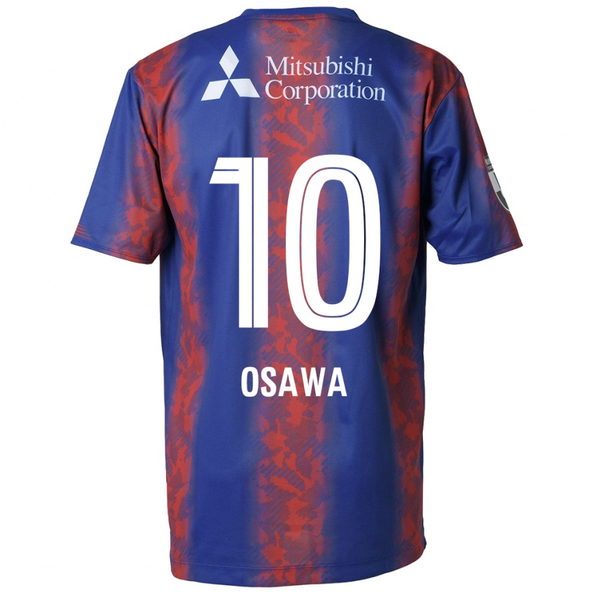 Kinderen Shuzo Osawa #10 Blauw Rood Thuisshirt Thuistenue 2024/25 T-Shirt