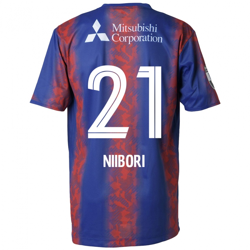 Kinderen Keita Niibori #21 Blauw Rood Thuisshirt Thuistenue 2024/25 T-Shirt