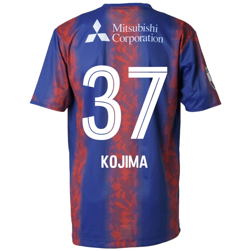 Kinderen Satsuki Kojima #37 Blauw Rood Thuisshirt Thuistenue 2024/25 T-Shirt