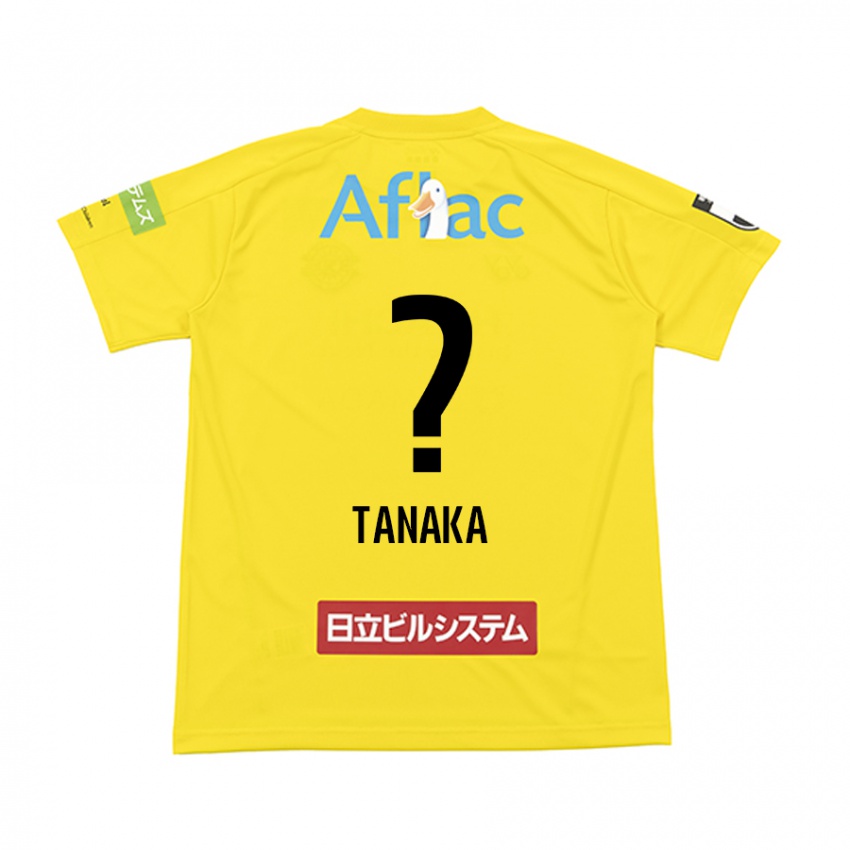 Kinderen Ari Tanaka #0 Geel Zwart Thuisshirt Thuistenue 2024/25 T-Shirt