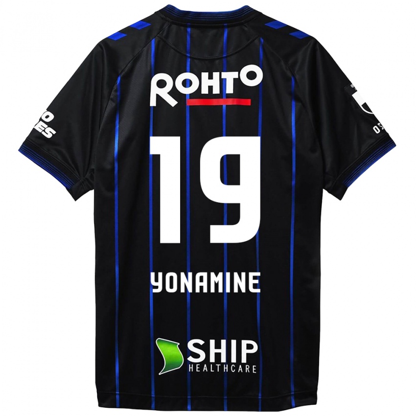 Kinderen Kotaro Yonamine #19 Zwart Blauw Thuisshirt Thuistenue 2024/25 T-Shirt