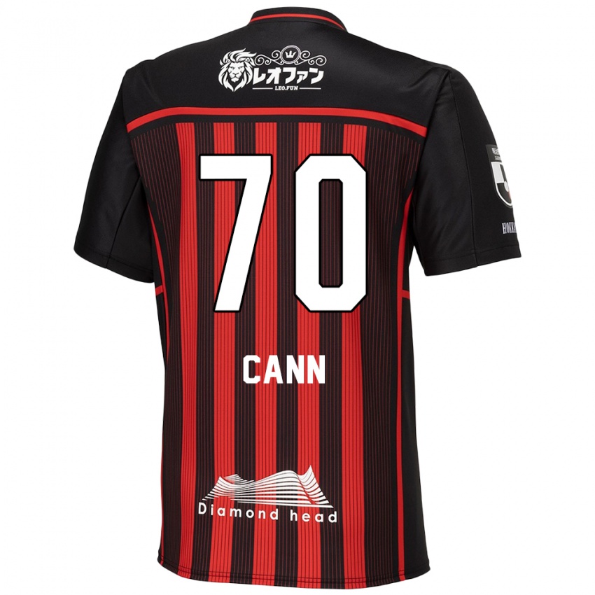 Kinderen Francis Cann #70 Rood Zwart Thuisshirt Thuistenue 2024/25 T-Shirt