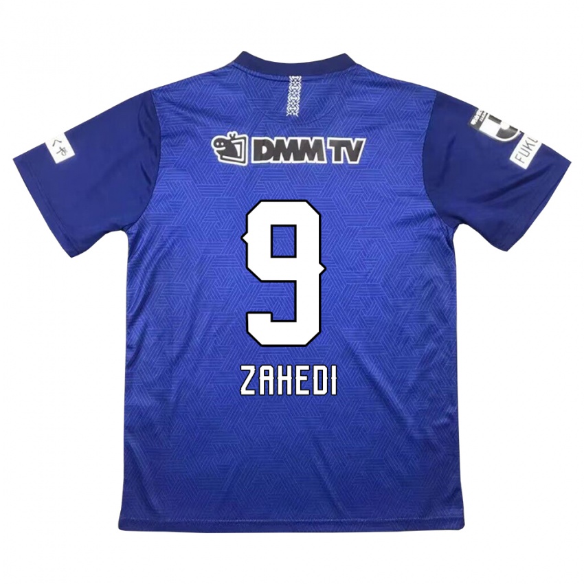 Kinderen Shahab Zahedi #9 Donkerblauw Thuisshirt Thuistenue 2024/25 T-Shirt