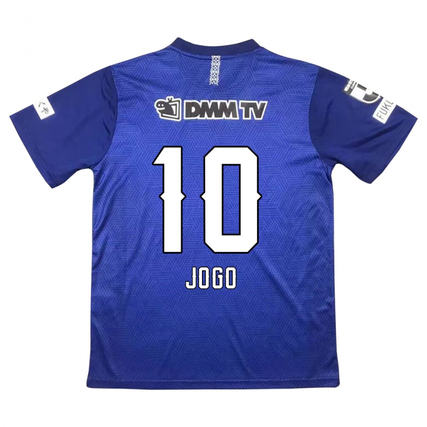 Kinderen Hisashi Jogo #10 Donkerblauw Thuisshirt Thuistenue 2024/25 T-Shirt