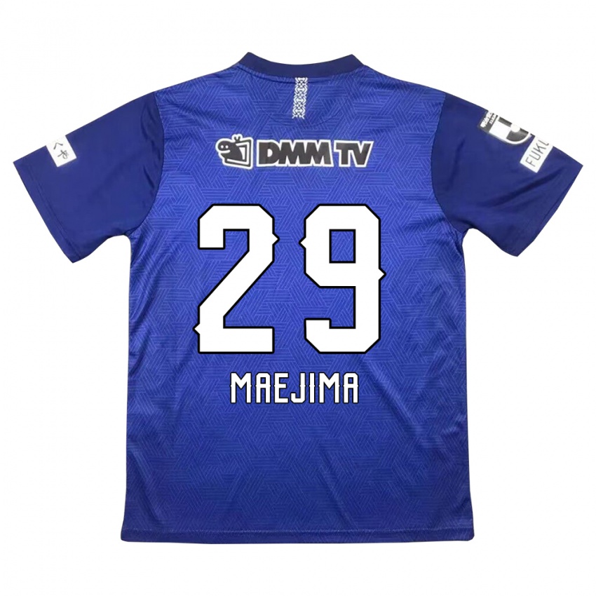 Kinderen Yota Maejima #29 Donkerblauw Thuisshirt Thuistenue 2024/25 T-Shirt