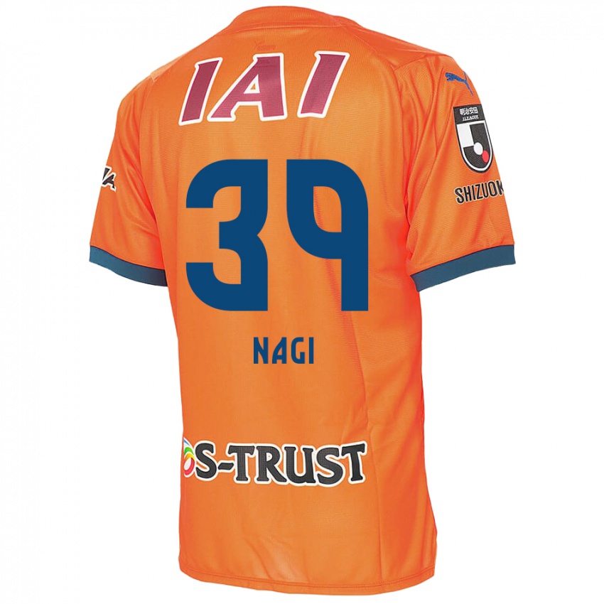 Kinderen Nagi Kawatani #39 Oranje Blauw Thuisshirt Thuistenue 2024/25 T-Shirt