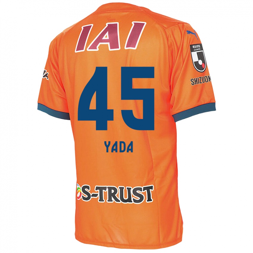 Kinderen Ryunosuke Yada #45 Oranje Blauw Thuisshirt Thuistenue 2024/25 T-Shirt