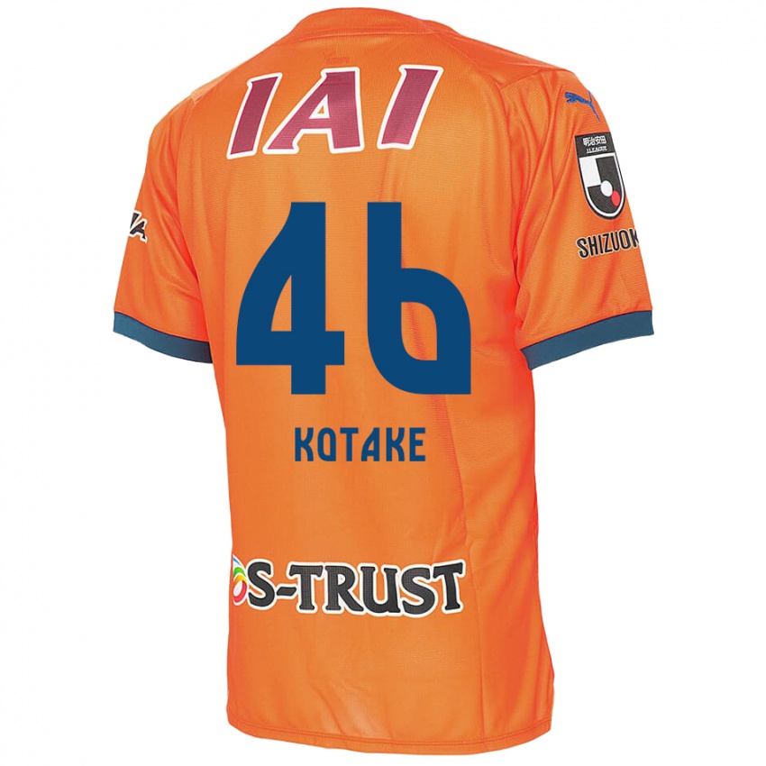 Kinderen Sean Kotake #46 Oranje Blauw Thuisshirt Thuistenue 2024/25 T-Shirt