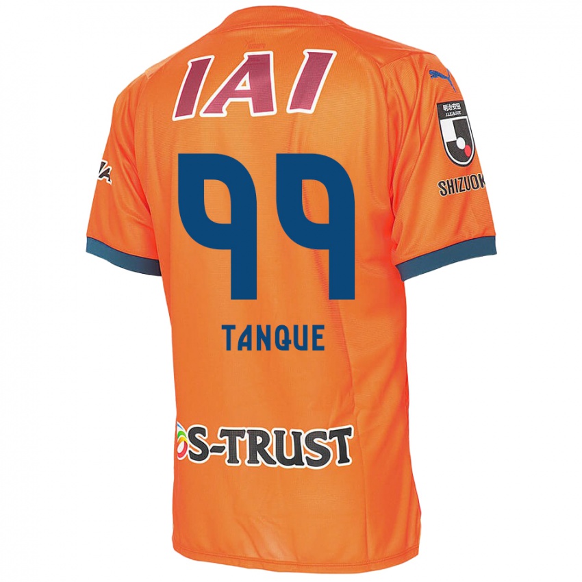 Kinderen Douglas Tanque #99 Oranje Blauw Thuisshirt Thuistenue 2024/25 T-Shirt