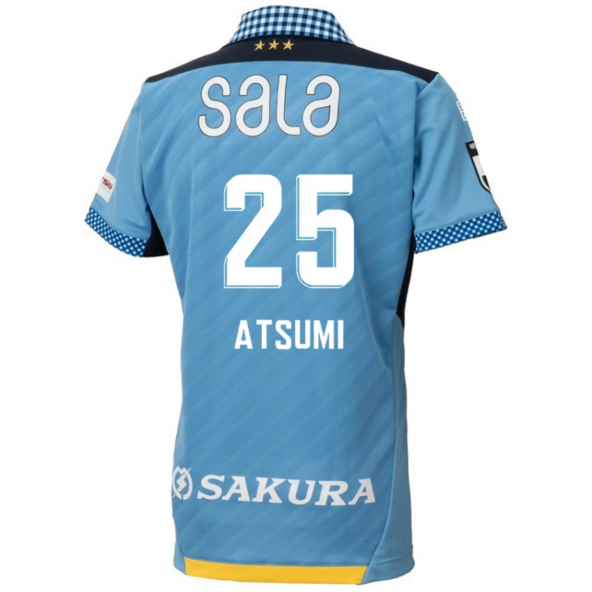 Kinderen Keita Atsumi #25 Blauw Zwart Thuisshirt Thuistenue 2024/25 T-Shirt