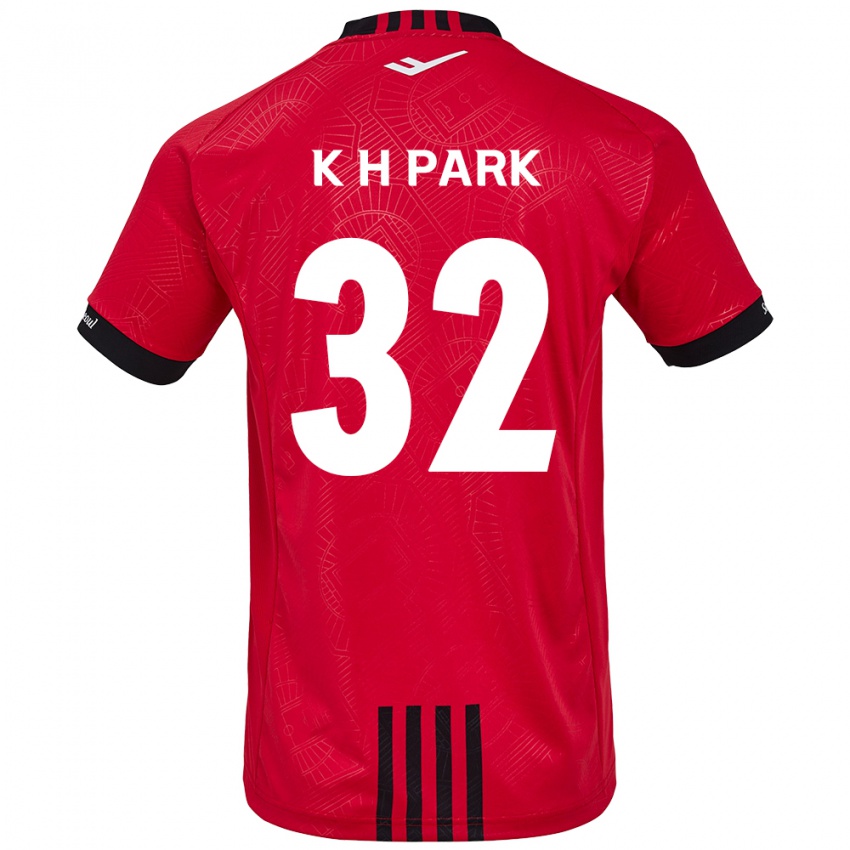 Kinderen Han-Kyul Park #32 Rood Zwart Thuisshirt Thuistenue 2024/25 T-Shirt