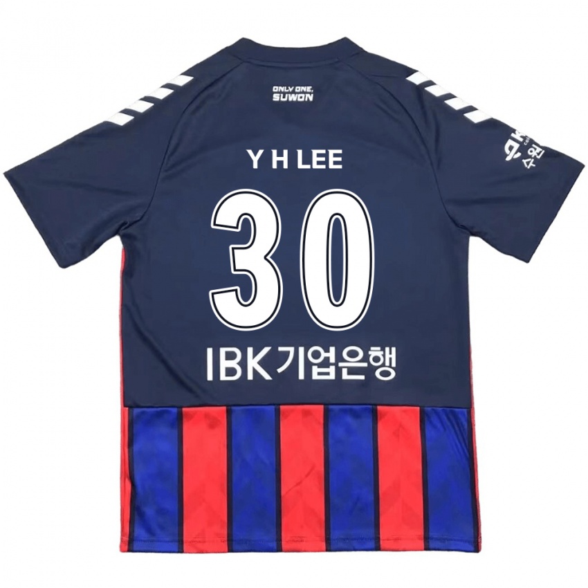 Kinderen Hyeon-Yong Lee #30 Blauw Rood Thuisshirt Thuistenue 2024/25 T-Shirt