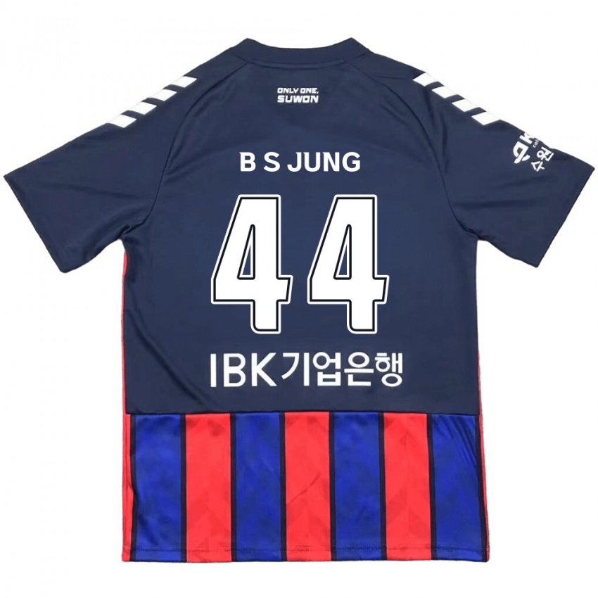 Kinderen Seung-Bae Jung #44 Blauw Rood Thuisshirt Thuistenue 2024/25 T-Shirt